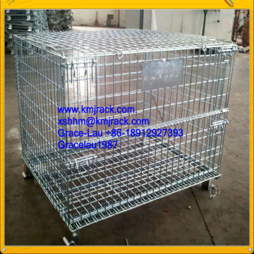 Galvanized Foldable Warehouse Steel Storage Container