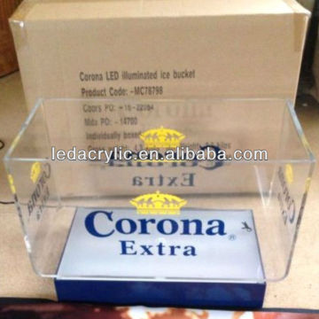 Corona LED illuminated ice bucket