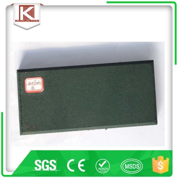 Anti slip garage floor rubber paving blocks