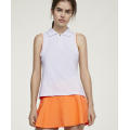 Dames tennis crop top wit