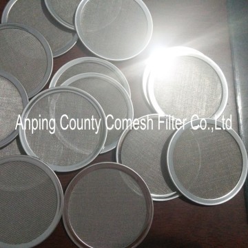 Stainless Steel Bound Coffee Filter Discs