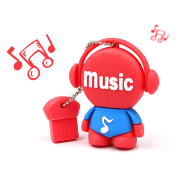 metal Music Small doll USB Flash drive