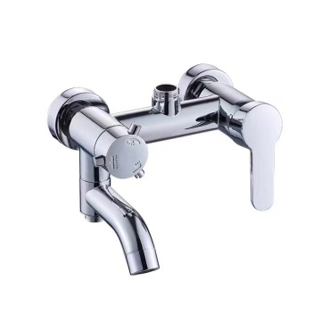 Double Handle Luxury bathroom shower mixer set