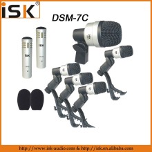 7pieces instrument microphone drum set series