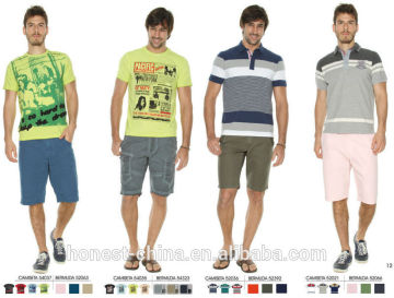 2015 latest style mens casual stlyle popular design short pants