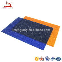Construction colored solid polycarbonate sheet