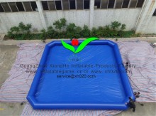 water pool inflatable pool facility 32x32ft inflatable deep blue square pool