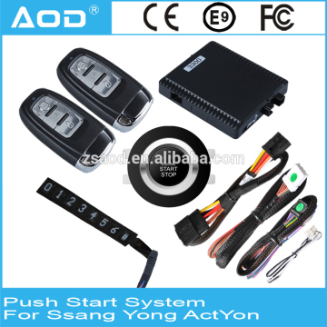 For Ssangyong Actyon remote start, remote engine start, Push button engine start