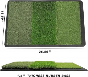 Artificial Turf Durable Rubber Base Golf Hitting Mat