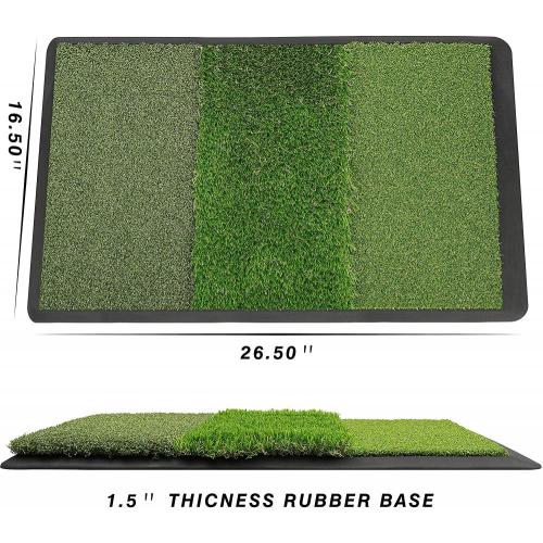 Golf Fairway Mats Residential Practice Hitting Mat 12 * 24 &#39;&#39;