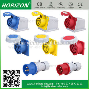 cee 16a industrial plug Manufacturer Industrial Socket&Plug Male&Female Connector Waterproof