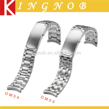 Kingnob 316L 20mm Solid Stainless Steel Bracelte Watch Band For Ome-ga