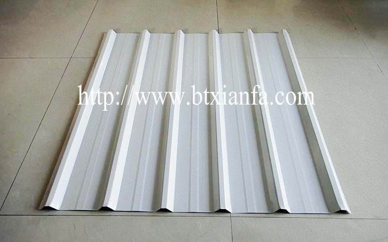 corrugated steel roofing sheet