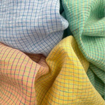 Yarn-Dye Linen Fabric