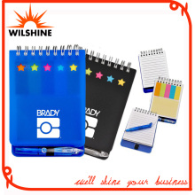 Customized PP Cover Spiral Notebook/Paper Note Pad for Promotion (PPN231)
