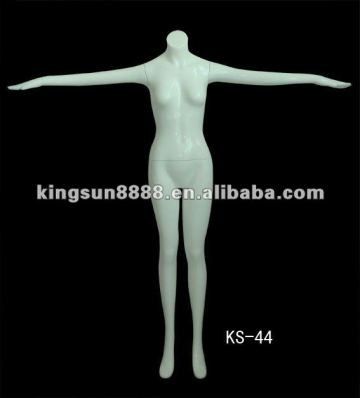 translucent female mannequin