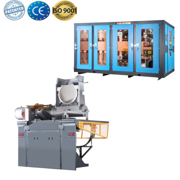 Hot copper melting induction furnace for sale