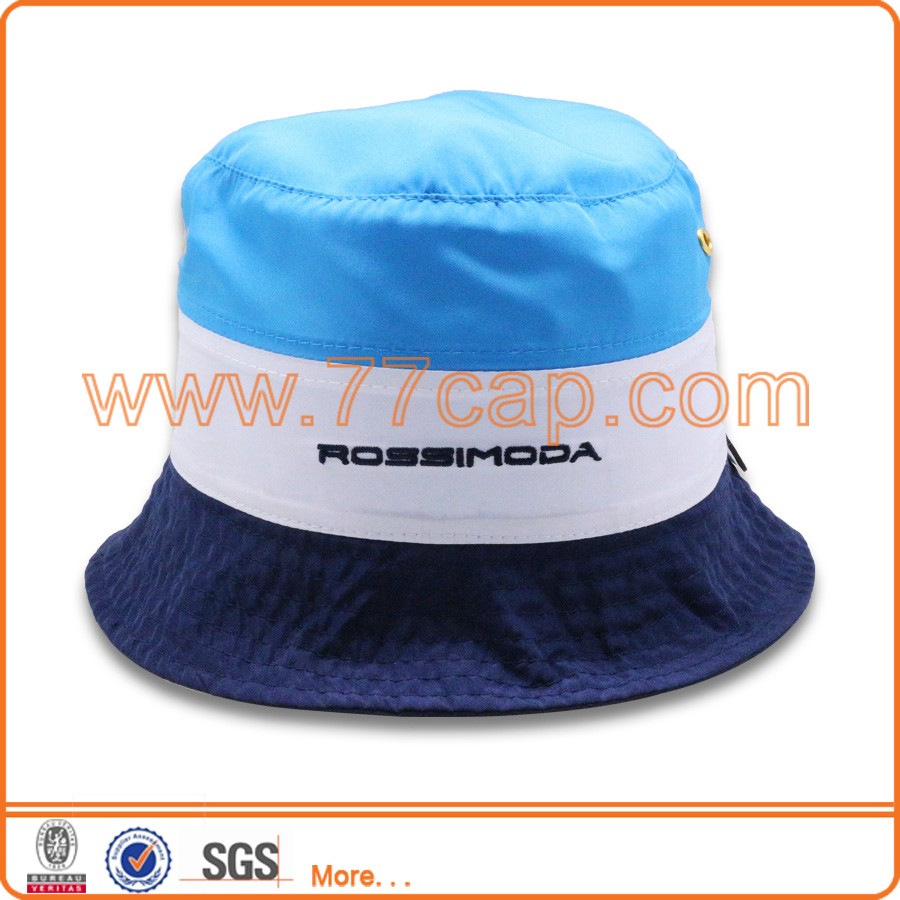 Custom Bucket Hat With Zipper Pocket