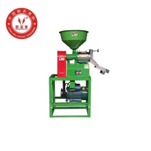 Home use small scale paddy pounder rice polishing machine