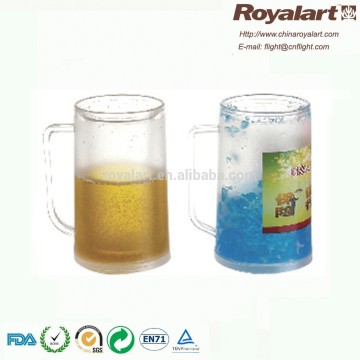400ml plastic ice beer mug
