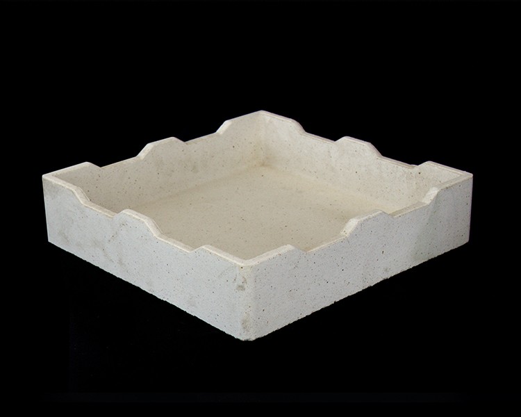 refractory alumina ceramic sagger for sintering magnetic material