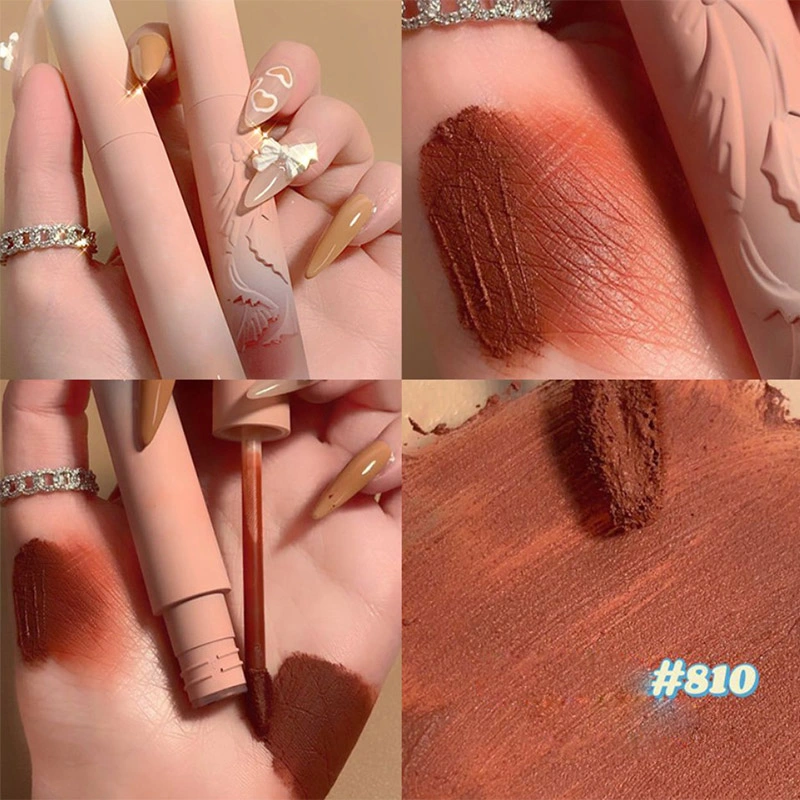Lip Gloss Private Label Cosmetics Lip Gloss Pigment Clay Moss Liquid Lipstick Makeup