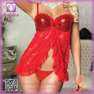 Red Hot Sexy Girls Babydoll Nighty