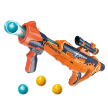 Air Power Blaster Toy Gun: 12PCS Air Balls & Pressure Gun for Boys' Outdoor Shooting Games