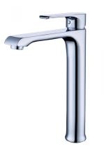 Chrome plating cross handle modern stylish kitchen faucet