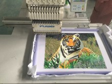 One Head Flat+Cap+Finished Garments computer embroidery machine price