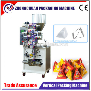 triangle sachet vertical packing machine for snack package