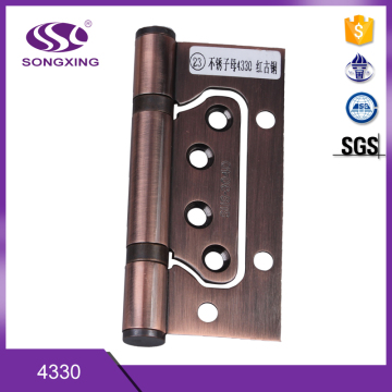 With screws durable flush door hinges