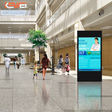 Smart Control Full Color Indoor LED Poster Display Floor Screen