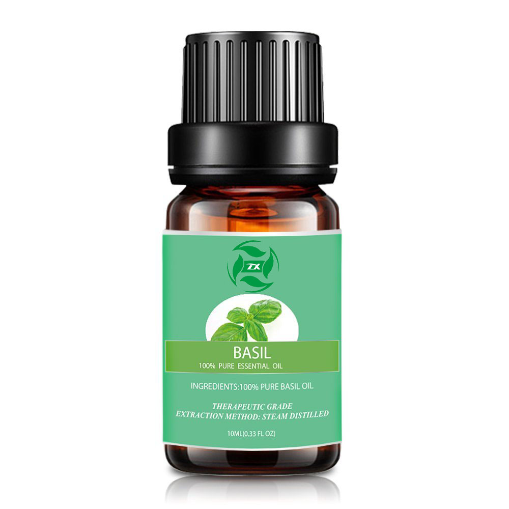 Absolutely pure and natural basil essential oil wholesale