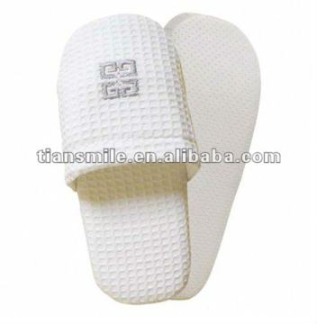 waffle bath/hotel slippers