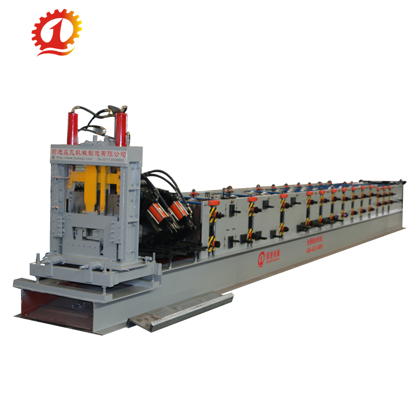 automatic changeable cold z purlin hight precision roll forming machine