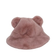 Factory Wholesale Kawaii Bear Ear Plush Hat - Customizable Stuffed Toy Prize Gift