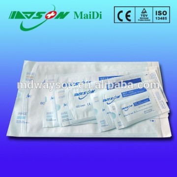 medical self sealing adhesive sterilization plastic pouches/bags