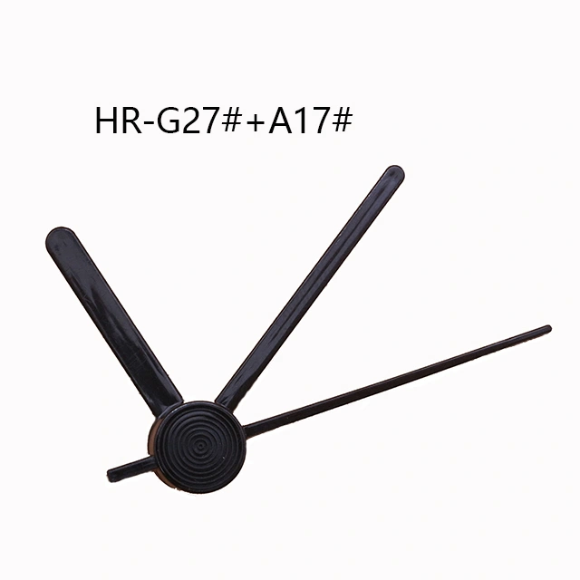 Hrg27 28.5 mm Black Short Plastic Clock Hands