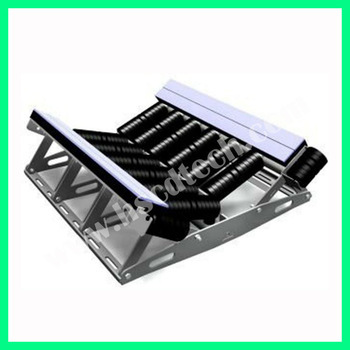 Self lubrication & self cleaning conveyor roller/idler