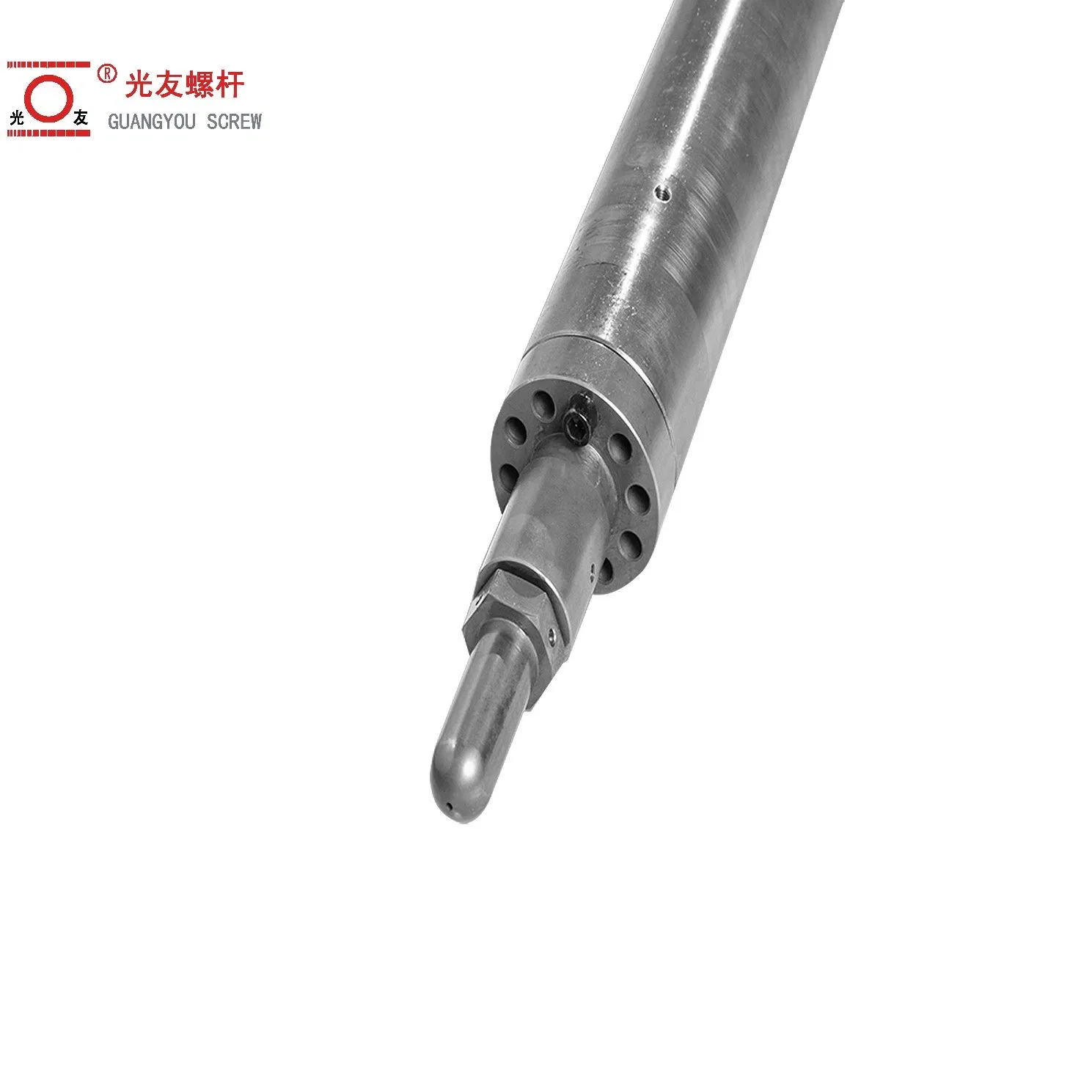 Bimetallic solong tornilyo bariles para sa plastic extruder