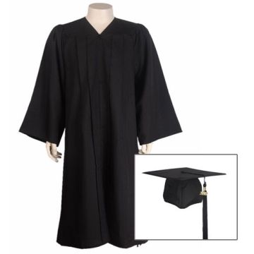 Black Cheap Academic Regalia