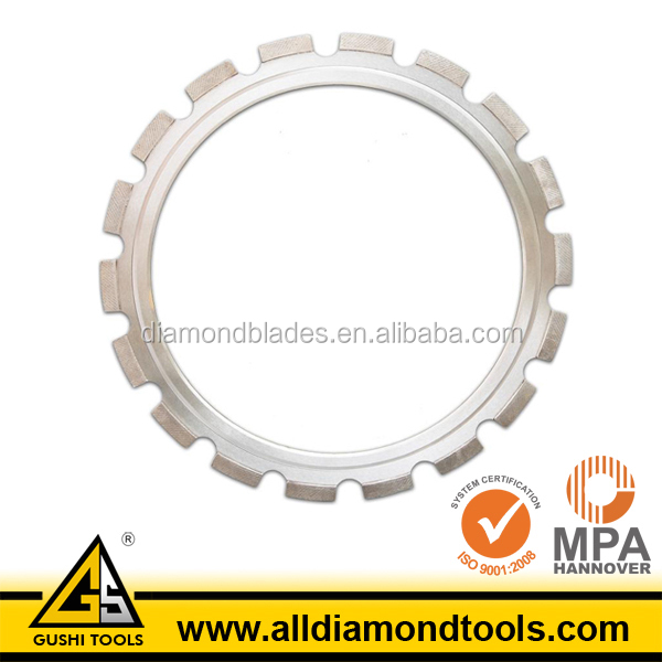 High Quality Arix Diamond Ring Saw Blade With Guide Wheel