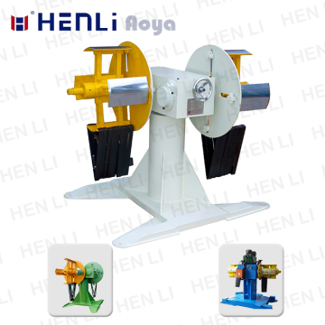 ACA double headed decoiler for stamping press production line