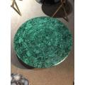 Table d&#39;appoint vert malachite