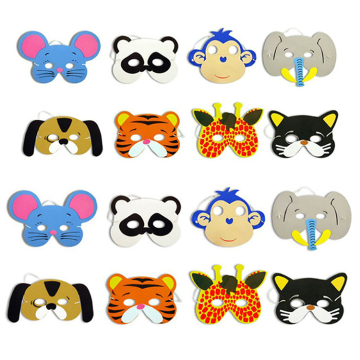 Customized Wholesale Assorted EVA Foam Animal Mask