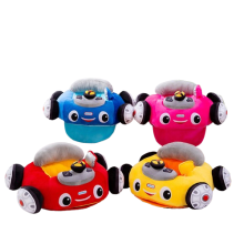 Baby Pillow Chair with Cartoon Car Design for Learning and Support