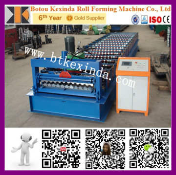 Russia type c21 sheet metal profiling machine metal roof profiling machine