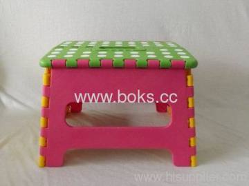 Plastic Kids Foldable Stools 