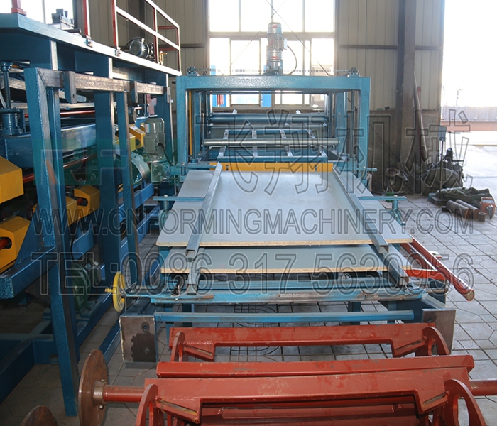 FX rockwool insulation sandwich panel production machine